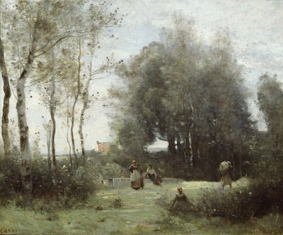 Arleux-Palluel, A próbák hídja, 1871?72 alkotó: Jean Baptiste Camille Corot