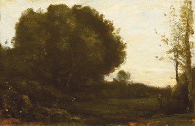 Este a Völgyben alkotó: Jean-Baptiste-Camille Corot