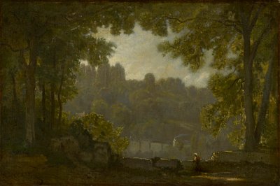Erdei táj alkotó: Jean Baptiste Camille Corot