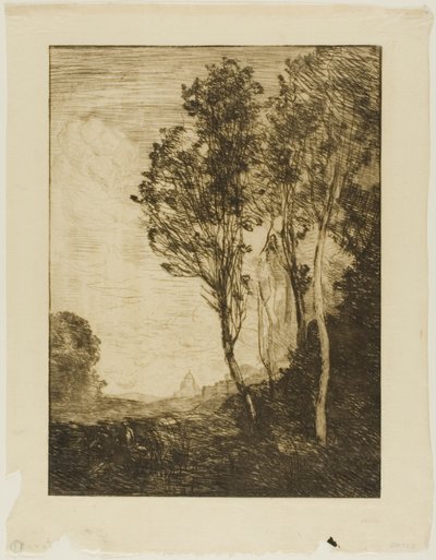 Emlékezés Olaszországra alkotó: Jean Baptiste Camille Corot