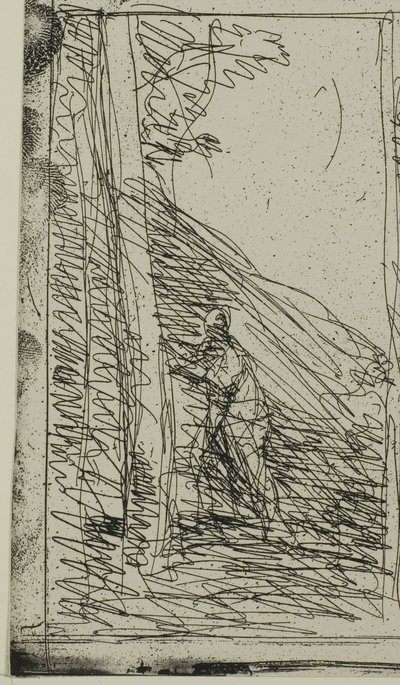 Gekritzel von Jean-Baptiste-Camille Corot