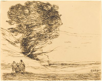 Antibes szuvenírje Antibes szuvenírje, 1874. alkotó: Jean Baptiste Camille Corot