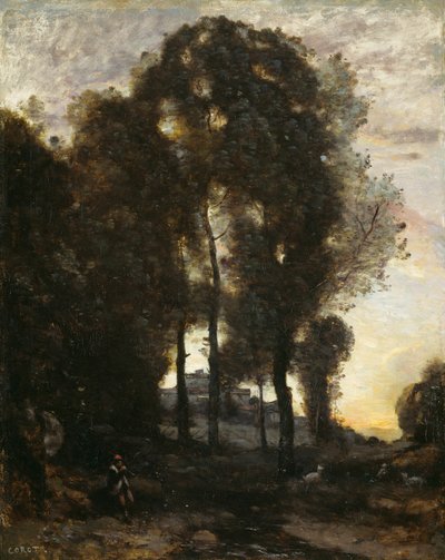 Olaszországi szuvenír alkotó: Jean-Baptiste-Camille Corot