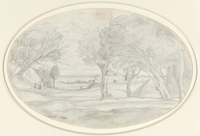 Toszkána szuvenírje alkotó: Jean Baptiste Camille Corot