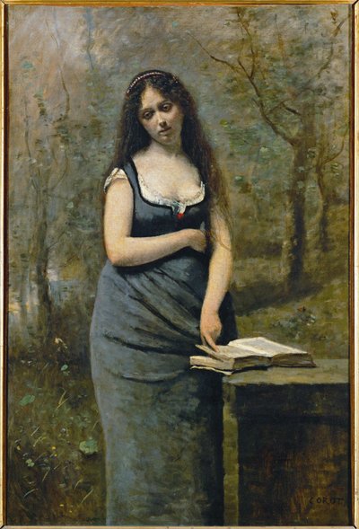 Velleda ... alkotó: Jean-Baptiste-Camille Corot