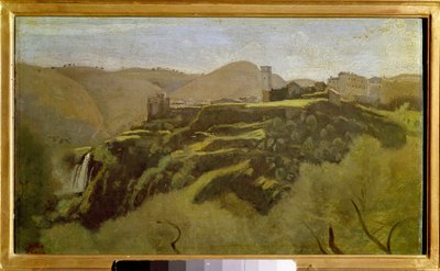 Ansicht der Kaskaden bei Tivoli von Jean Baptiste Camille Corot
