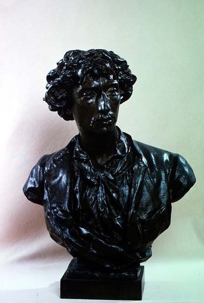 Charles Garnier (1825-98) mellszobra (bronz) alkotó: Jean-Baptiste Carpeaux
