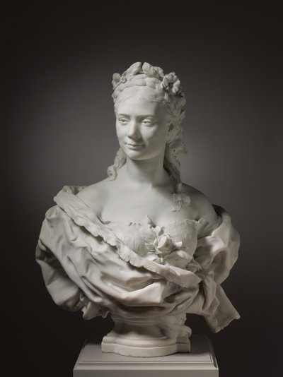 Egy hölgy mellszobra alkotó: Jean-Baptiste Carpeaux