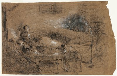 Halálos ágy jelenet alkotó: Jean-Baptiste Carpeaux