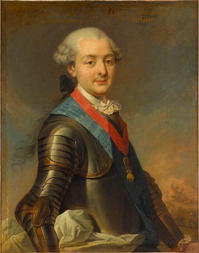 Louis Jean Marie de Bourbon, Penthievre hercege 1725-1793, 1760 körül. alkotó: Jean Baptiste Charpentier
