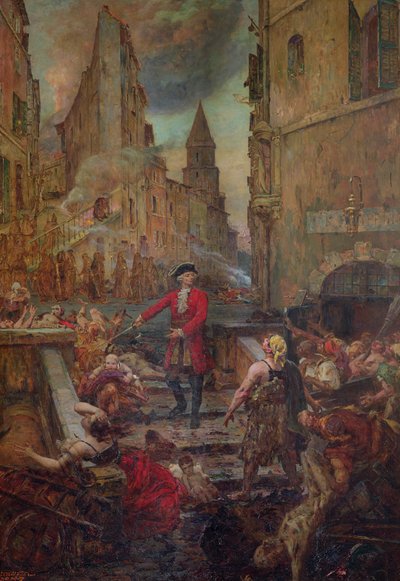 A Chevalier Roze a Montee dAccoules-on, Marseille alkotó: Jean Baptiste Duffaud