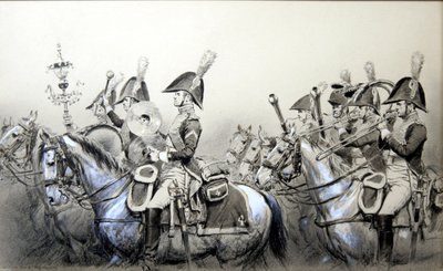 Napóleoni háborúk, a 4. dragonyos banda alkotó: Jean-Baptiste Edouard Detaille