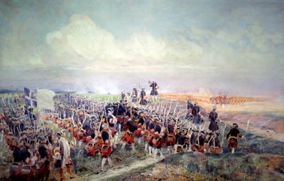 Megváltás a fontenoyi csata előtt, 1745. 11. 05. Edouard Detaille (1848-1912) festménye. 1912 V. 2,1x3,2 m Párizs, Musee de l