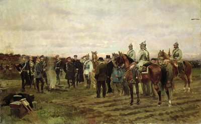 A túszok: emléktárgy az 1870-71-es hadjáratról, 1878 alkotó: Jean Baptiste Edouard Detaille