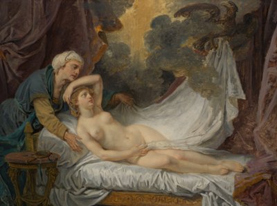 Aegina Meglátogatta Jupiter, kb. 1767-69. alkotó: Jean Baptiste Greuze