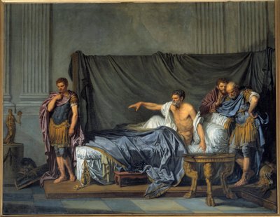 Septimius Severus császár (Lucius Septimius Severus Pertinax alkotó: Jean Baptiste Greuze