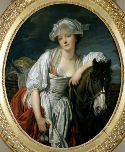 A tejeslány Jean Baptiste Greuze (1725-1805) festménye 18. század V. 1,06x0,86 m Párizs, Louvre Múzeum. alkotó: Jean Baptiste Greuze