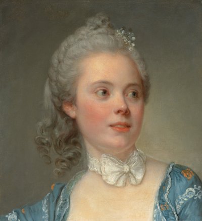 Hölgy portréja, 1765 körül alkotó: Jean Baptiste Greuze