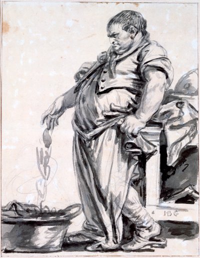 A hentes, 1745-1805 alkotó: Jean Baptiste Greuze