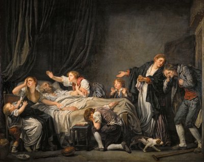Az apák átka: A fiú megbüntetett alkotó: Jean Baptiste Greuze