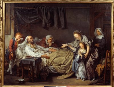 A jótékonyság hölgye. Jean Baptiste Greuze (1725-1805) festménye alkotó: Jean Baptiste Greuze