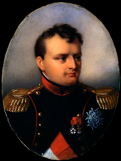 I. Bonaparte Napóleon császár portréja 1769-1821, 19. század eleje. alkotó: Jean Baptiste Isabey