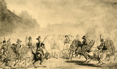 „Revue du Quintidi”, 1800 vagy 1801, 1921 alkotó: Jean Baptiste Isabey