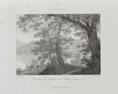 Reise nach Italien im Jahr 1822 von Jean-Baptiste Isabey