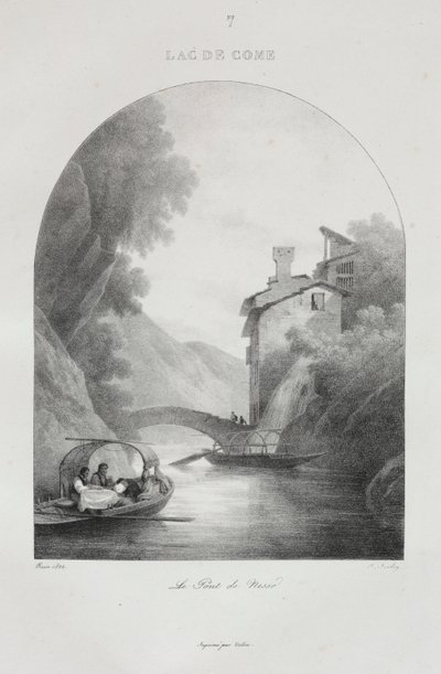 Olaszországi utazás 1822-ben alkotó: Jean-Baptiste Isabey