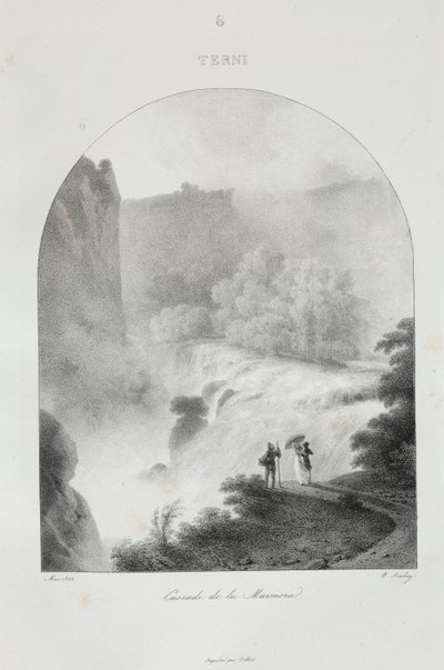 Reise nach Italien im Jahr 1822 von Jean-Baptiste Isabey