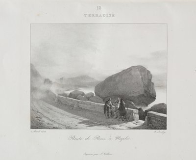 Olaszországi utazás 1822-ben alkotó: Jean-Baptiste Isabey