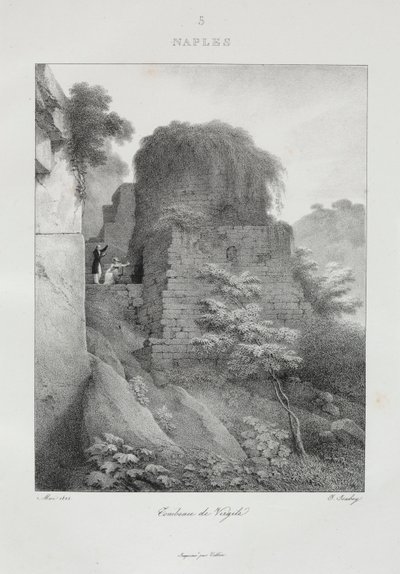 Reise nach Italien im Jahr 1822, 1833 von Jean Baptiste Isabey