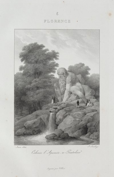 Reise nach Italien im Jahr 1822, 1833 von Jean Baptiste Isabey