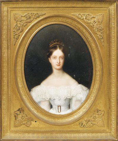 Clémentine orléans-i hercegnő 1817-1907, Szász-Coburg és Gotha hercegnője, 1830 alkotó: Jean Baptiste Joseph Duchesne