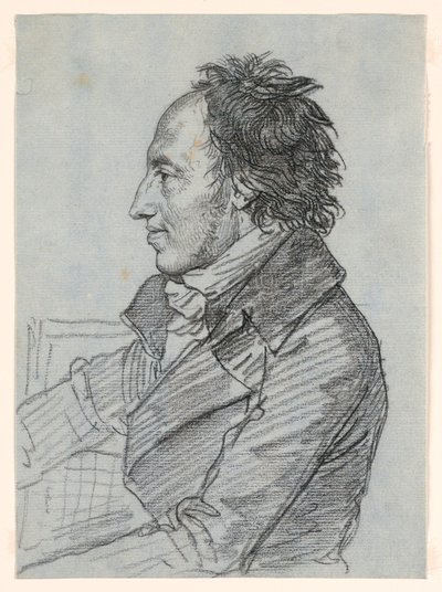 Egy férfi portréja alkotó: Jean Baptiste Joseph Wicar
