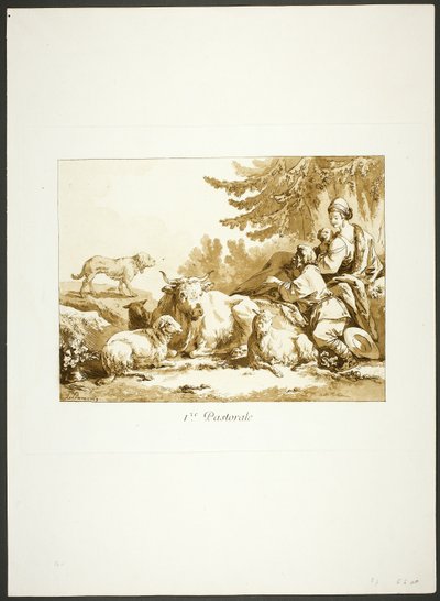 Első lelkipásztor alkotó: Jean Baptiste Le Prince