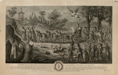 A hatalmak márciusa Franciaország ellen, 1798, 1798. alkotó: Jean Baptiste Marie Louvion
