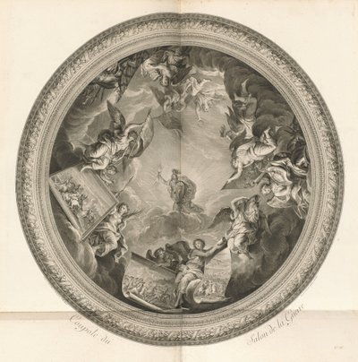 A Salon de la Guerre kupolája (Cupola of the Salon of War) [pl. 35] alkotó: Jean Baptiste Masse