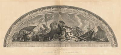 Holland, Center of the Salon of War in the Arcade that Opens to the Gallery (Holland, Center of the Salon of War in the Arcade that Opens into the Gallery) [pl. 39] alkotó: Jean Baptiste Masse