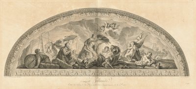 Hollandia, a Béke Szalon központja a Királynő Lakásaival szemben [pl. 48] alkotó: Jean Baptiste Masse
