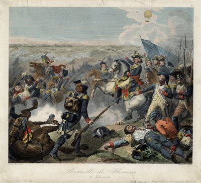 A fleurusi csata 1794. június 26-án, 1795 alkotó: Jean Baptiste Mauzaisse
