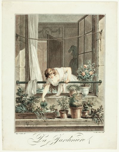 La Jardinière alkotó: Jean Baptiste Moret