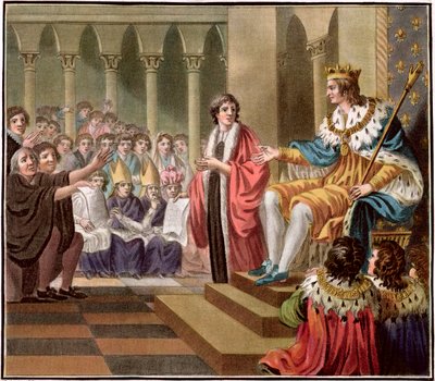 „XII. Lajos a nép atyjának nyilvánított”, 1506 1789 alkotó: Jean Baptiste Morret