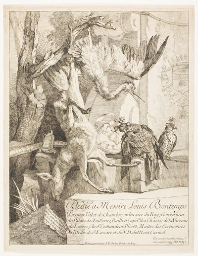 Négy vadásztantárgy, 1. sz alkotó: Jean-Baptiste Oudry