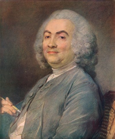 Laurent Carrs, 1745 alkotó: Jean Baptiste Perronneau