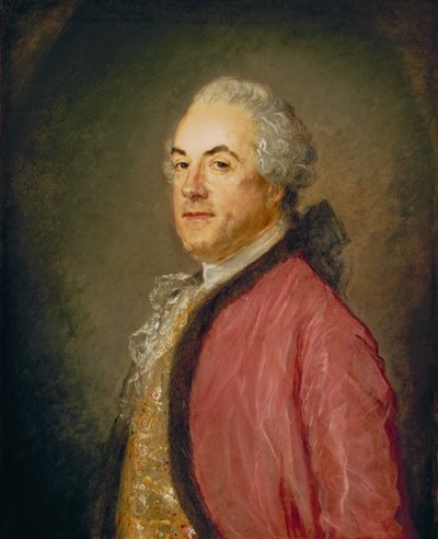 Férfi portréja, 176163 körül alkotó: Jean Baptiste Perronneau