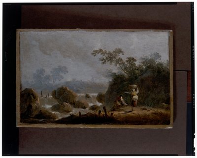 A Pair of Landscapes alkotó: Jean Baptiste Pillement