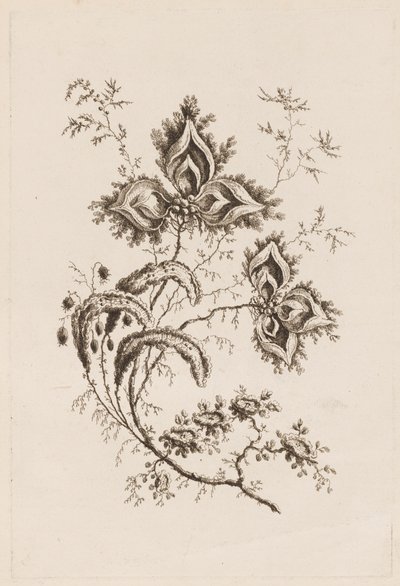 Virágág, a "Fleurs Persanes"-ból alkotó: Jean Baptiste Pillement