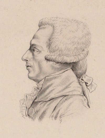 Niccolò Mestrino hegedűművész és zeneszerző portréja 1748-1789. alkotó: Jean Baptiste Ponce Lambert