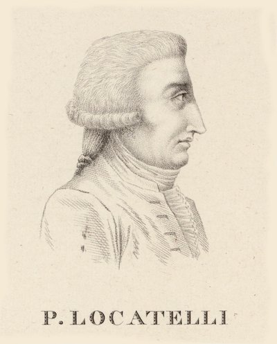 Pietro Antonio Locatelli hegedűművész és zeneszerző portréja 1695-1764. alkotó: Jean Baptiste Ponce Lambert